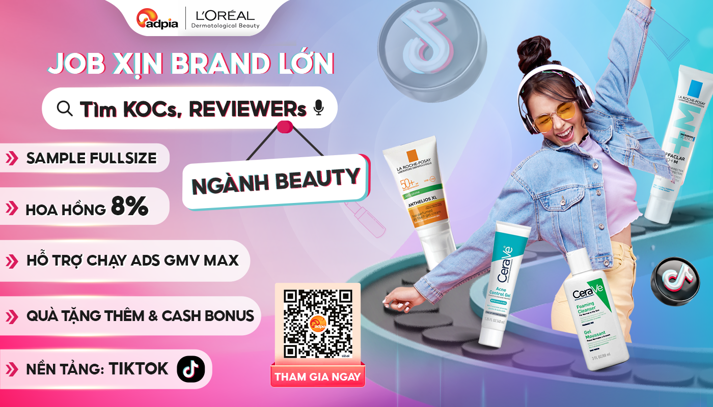 L'ORÉAL TÌM KOCs, REVIEWERs NGÀNH BEAUTY TĂNG TỐC MÙA SHOPPING CUỐI NĂM